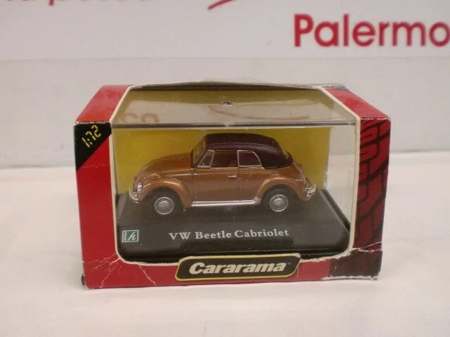 CARARAMA 1/72 - VOLKSWAGEN BEETLE CABRIOLET - Immagine 1 di 1