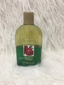Rare Vintage Victorias Secret Garden Turquoise Paradise Indulgent Bubble Bath - Picture 1 of 4