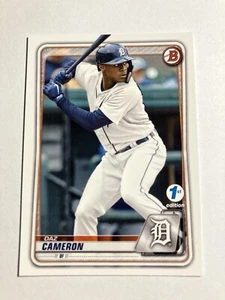 Daz Cameron 2020 Bowman 1st Edition Baseball #BFE-45 Detroit Tigers - Picture 1 of 2