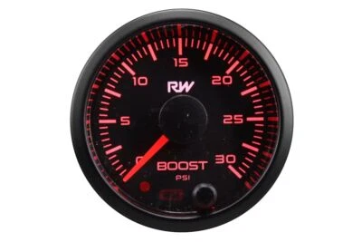 Raceworks 52mm Electronic Diesel Boost Gauge Kit (30psi) - Image 1 of 2