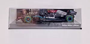 Model Car 1:43 MINICHAMPS Formula 1 F1 Mercedes W12 Hamilton Gp Russia 2021 - Picture 1 of 8