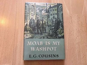 Moab Is My Washpot Hardcover E G Cousins Hardback Book 1952 First Edition - Picture 1 of 3