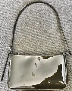 Ladies Underarm Vegan Handbag, Medium size, Colour: Dark Khaki - Picture 1 of 1