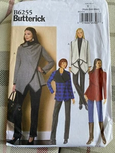 Butterick Sewing Pattern B6255 Misses' Coat Sizes 4-26 Uncut Easy to Make - Picture 1 of 2