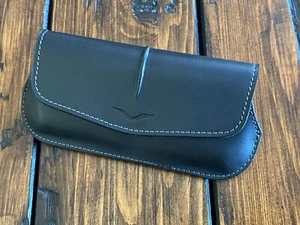 Genuine Vertu Ascent Ti Horizontal Black leather Case Super RARE A Must Own - Picture 1 of 2