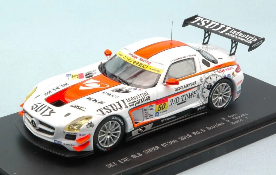 MERCEDES SLS N.50 ACCIDENT 1000 KM SUZUKA 2015 KANO-NANIN-YASUOKA 1:43 - Immagine 1 di 1