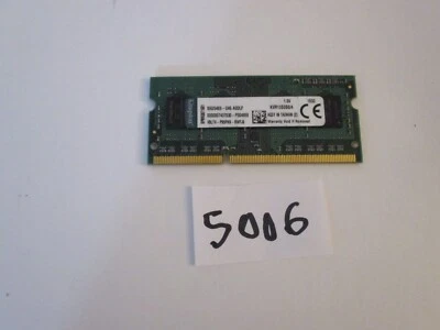 Kingston KVR13S9S8/4 4Gb 1333Mhz PC3-10600 DDR3 SODIMM laptop memory RAM (5006) - Image 1 of 2