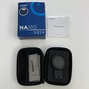 Neewer 37mm Clip-on ND 2-400 Cellphone Camera Adjust Lens Filter with Phone Clip - Picture 1 of 7