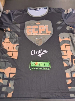 Camiseta deportiva Anthrax Paintball European Classic Paintball League Skirmish 2020 7XL Foto 1 de 2
