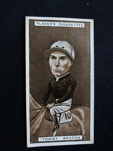 1925 John Player & Sons Racing Caricatures # 38 Thomas Weston (VG/EX) - Picture 1 of 3