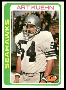 1978 Topps #43 Art Kuehn Seattle Seahawks - Picture 1 of 2
