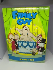 Family Guy, Volume 4 (3 Disk DVD Set) UNCENSORED **Tested** VG - Picture 1 of 2