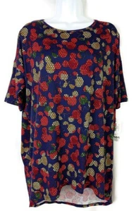 Lularoe Disney Women's Multicolor Mickey Minnie Mouse Irma Top Size Small NWT - Picture 1 of 8