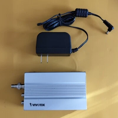¡Bonito! Servidor de video Vivotek VS7100 1 CANAL para vigilancia remota + fuente de alimentación Foto 1 de 4