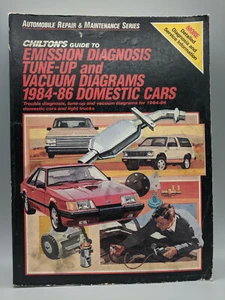 1984-86 Chilton's Guide to Emission Diagnosis/Tune-up & Vacuum Diagrams #7756 - Picture 1 of 11