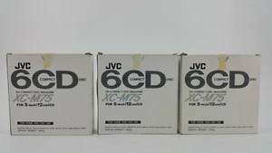 NEU Posten von 3 Original-Zubehör-Hersteller JVC XC-M75 6-CD Magazin Patrone 5" Heim Auto Kenwood insgesamt 18 - Bild 1 von 12