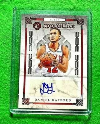 DANIEL GAFFORD AUTO APPRENTICE CARD CHICAGO BULLS 2019-20 CHRONICLES EXCALIBUR  - Image 1 of 4