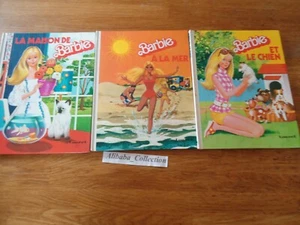 LOT LIVRE JEUNESSE ** BARBIE 1 3 4 ** MER CHIEN MAISON TOURET MATTEL ENFANT - Picture 1 of 7