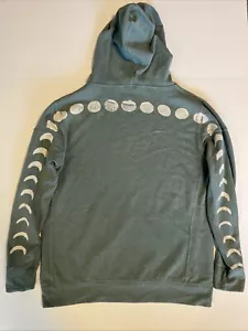 Felpa con cappuccio Jungmaven Moon Phases Maui verde argilla unisex XL canapa - Foto 1 di 6