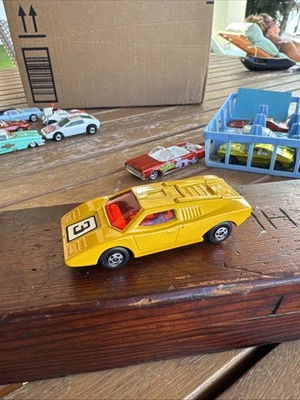 Matchbox Lamborghini Countach - Red Windows - NEAR MINT - Vintage Superfast #27 - Image 1 of 4