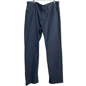 PrAna Brion II Hose Herren 36x34 blau gerades Bein Chino Wandern Outdoor 1969771 - Bild 1 von 10