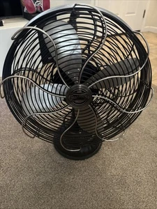 Casablanca Zephair Oscillating Desk Table Fan Vintage Model No 19N8C - Picture 1 of 12