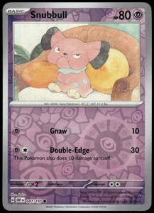 Reverse Holo Snubbull 087/197 comune SV03: fiamme di ossidiana - Foto 1 di 2