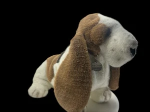 RARO 1985 Gund Misciful Basset Hound Peluche Cane 24” Classici da Collezione Misericordiosi - Foto 1 di 14