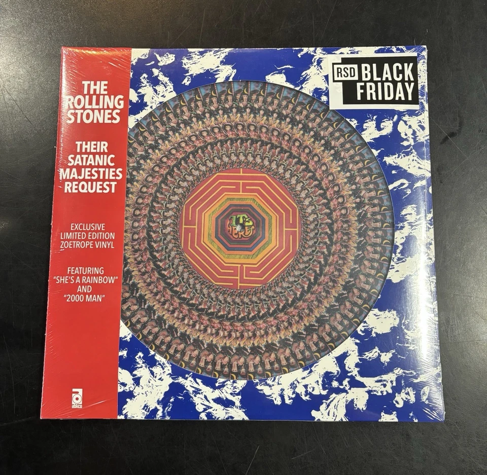 The Rolling Stones – Their Satanic Majesties Request LP On Zoetrope Vinyl RSDBF - Image 1 of 1