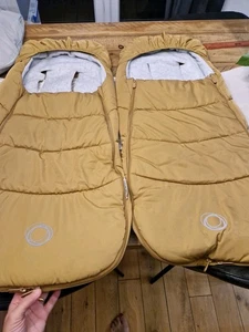 Bugaboo Twin Fußsack X2 Carmel Brown - Bild 1 von 4