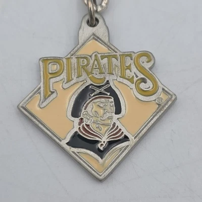 Vintage Pittsburgh Pirates Authentic MLB Fine Pewter Key Chain 1992  - Image 1 of 4