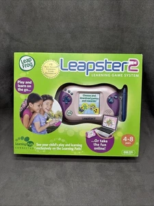 Leapfrog Leapster 2 Learning Game Pink/Purple Ages 4 to 8 - Picture 1 of 8