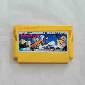 City Connection Nintendo Famicom NES FC Cartridge Only Used Tested JP ver