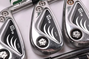Lynx Black Cat Irons / 3-PW+SW / Regular Flex Lynx Shafts - Picture 1 of 7