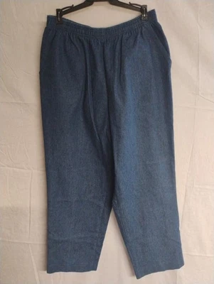 Джинсы из денима Koret City Blues без застежек с эластичной талией размер 18 - Изображение 1 из 4