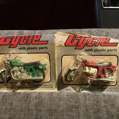 Vintage Die Cast Motorcycle 1/26 McCrory Hong Kong #901272 Norton/BMW - Image 1 of 4