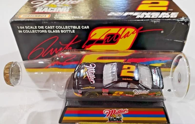 PENSKE #2 Rusty Wallace Miller Die Cast 1:64 Miniature in a bottle 1996 - Image 1 of 4