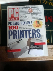 PC Magazine NOV 24, 1992 Vol. 11 No. 20 Back Issue COMPUTER Magazine PC Lab Test - Picture 1 of 11