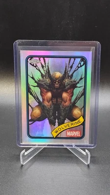 2025 Topps Chrome Marvel Wolverine Silver Refractor #103 - Image 1 of 2