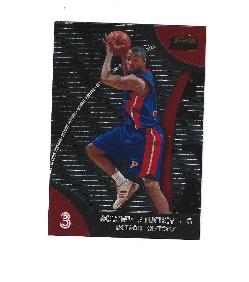 2007-08 Finest #99 Rodney Stuckey RC  DETROIT PISTONS - Image 1 of 1