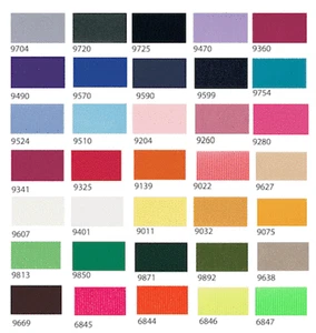 Cinta de grosgrain de Berisfords 35 tonos 6 mm 10 mm 16 mm 25 mm 40 mm x 20 m - Imagen 1 de 48