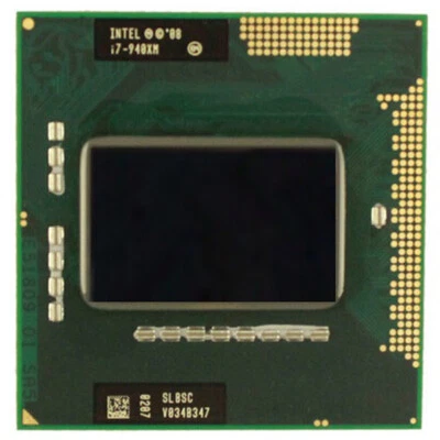 Intel Core i7-940XM CPU 4 Core 2.13GHz 8M SLBSC 55W 8 T Socket G1 Processor  	 - Image 1 of 4