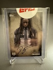 TOPPS WALKING DEAD SEASON 5 DANAI GURIRA/MICHONNE AUTOGRAPH CARD