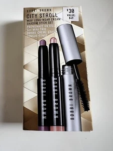 Bobbi Brown City Stroll Mini Long Wear Cream Shadow Stick Set ~ New 🎁 - Picture 1 of 3