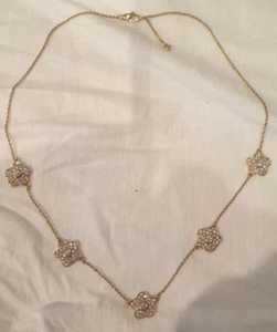 16 Zoll Damen 18 Karat gelb alt 1,8 Karat 125 kleinere 5 größere Diamanten H/I SI - Bild 1 von 7