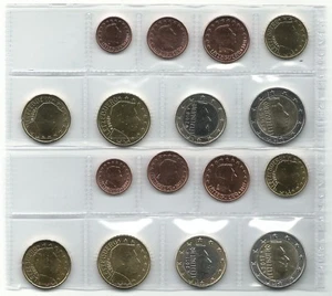 Luxemburg 2017 & 2018 UNC set - Picture 1 of 1