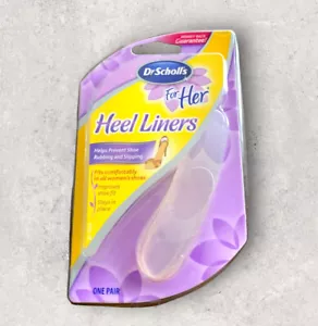 Fodere tacco gel Dr. Scholl's For Her nuovissime in scatola 1 paio - Foto 1 di 2