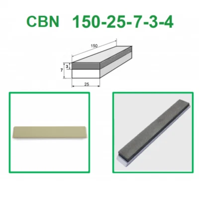 PIEDRA DE AFILAR CÚBICA DE NITRURO DE BORNO FIJACIÓN COMBINADA, 150mm, Poltava - Imagen 1 de 4
