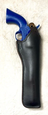TRIPLE K BLACK LEATHER HOLSTER - RH MODEL 18 COLT SINGLE ACTION ARMY 4.5 TO 7.5" - Image 1 of 4