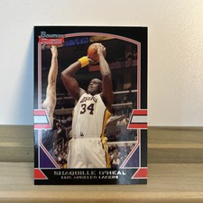 2003-04 Topps Bowman Signature Editiom Shaquille O'Neal #20 LA Lakers Card!